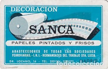 Postales: CALENDARIO FOURNIER SANCA DECORACI&Oacute;N A&Ntilde;O 1970