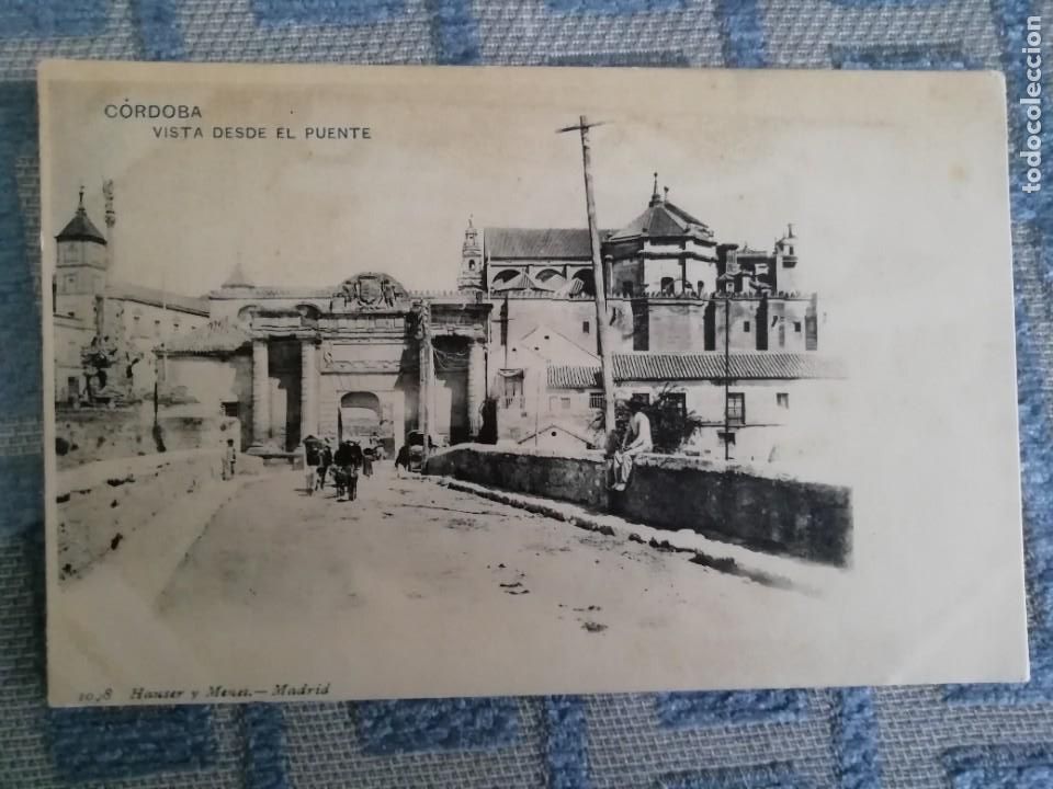 Postkarten: CORDOBA. Vista desde el puente. Antes de 1905.