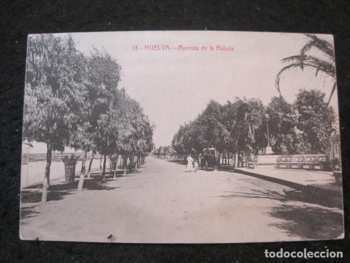 Postales: HUELVA-AVENIDA DE LA RABIDA-THOMAS-POSTAL ANTIGUA-(91.871)