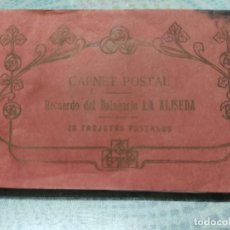 Postales: MUY DIFICIL CARNET POSTAL RECUERDO DEL BALNEARIO DE LA ALISEDA (JAEN) 20 TARJETAS POSTALES COMPLETA