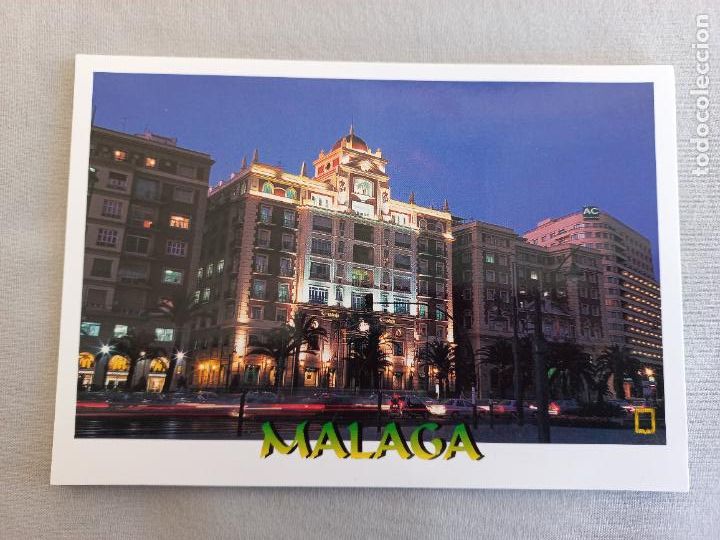 Postales: POSTAL N&ordm; 89. ACERA DE LA MARINA. MALAGA. 2003. EDICIONES DOMINGUEZ FISA ESCUDO DE ORO. SIN CIRCULAR