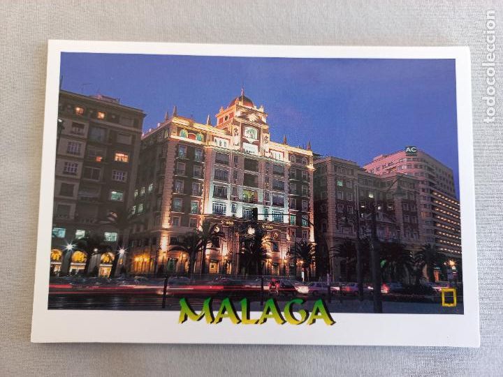 Postales: POSTAL N&ordm; 89. ACERA DE LA MARINA. MALAGA. 2003. EDICIONES DOMINGUEZ FISA ESCUDO DE ORO. SIN CIRCULAR