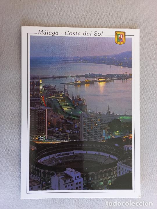 Postales: POSTAL N&ordm; 66. PLAZA DE TOROS, MALAGA EDICIONES DOMINGUEZ FISA ESCUDO DE ORO. SIN CIRCULAR