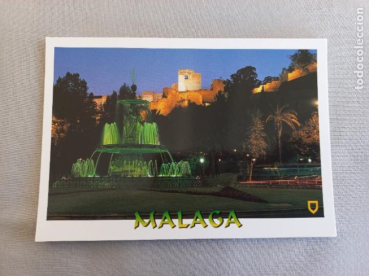 Postales: POSTAL N&ordm; 8. PLAZA GENERAL TORRIJOS 2003 MALAGA EDICIONES DOMINGUEZ FISA ESCUDO DE ORO. SIN CIRCULAR