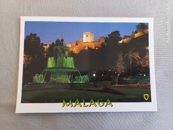 Postales: POSTAL N&ordm; 8. PLAZA GENERAL TORRIJOS 2003 MALAGA EDICIONES DOMINGUEZ FISA ESCUDO DE ORO. SIN CIRCULAR