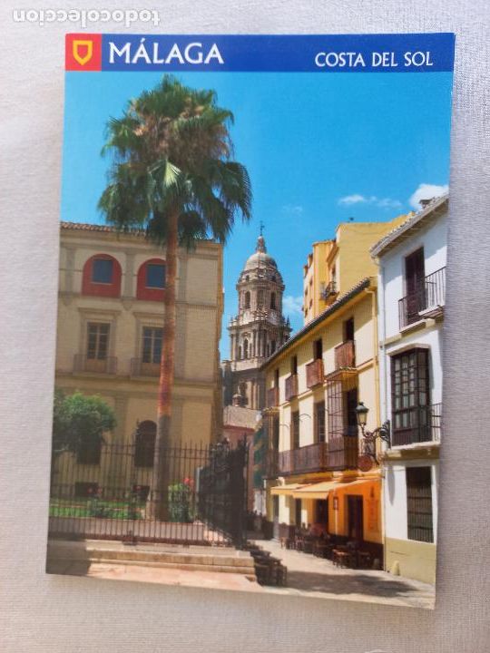 Postales: POSTAL N&ordm; 15. CALLE SAN AGUSTIN. MALAGA EDICIONES DOMINGUEZ FISA ESCUDO DE ORO. SIN CIRCULAR
