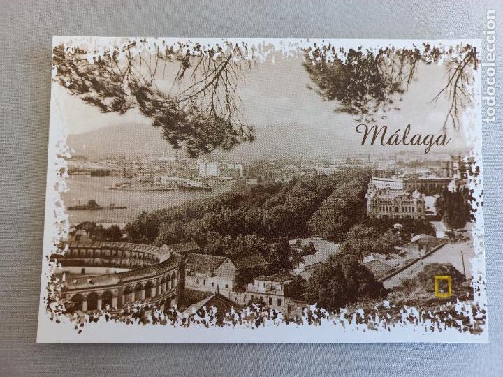 Postales: POSTAL N&ordm; 39 VISTA DESDE GIBRALFARO 2001 MALAGA EDICIONES DOMINGUEZ FISA ESCUDO DE ORO. SIN CIRCULAR