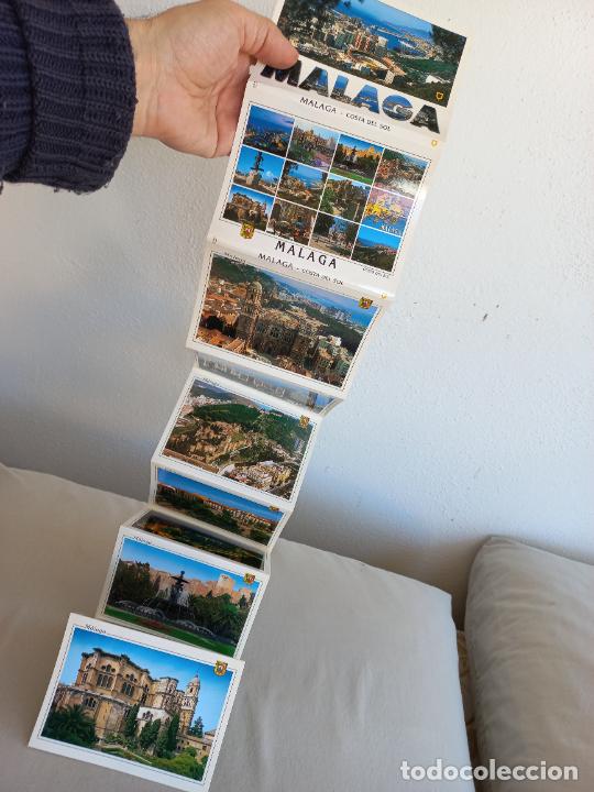Postales: 10 POSTALES, TIRA LIBRILLO ACORDEON COSTA DEL SOL MALAGA EDICIONES DOMINGUEZ FISA ESCUDO DE ORO. S/C