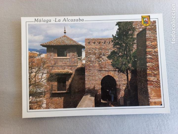 Postales: POSTAL N&ordm; 85. LA ALCAZABA. MALAGA COSTA DEL SOL. 2003. EDICIONES DOMINGUEZ FISA ESCUDO ORO. S/C