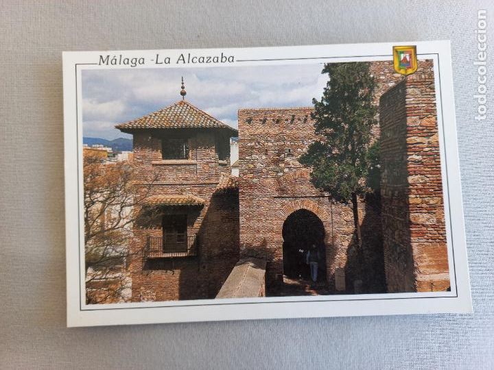Postales: POSTAL N&ordm; 85. LA ALCAZABA. MALAGA COSTA DEL SOL. 2003. EDICIONES DOMINGUEZ FISA ESCUDO ORO. S/C