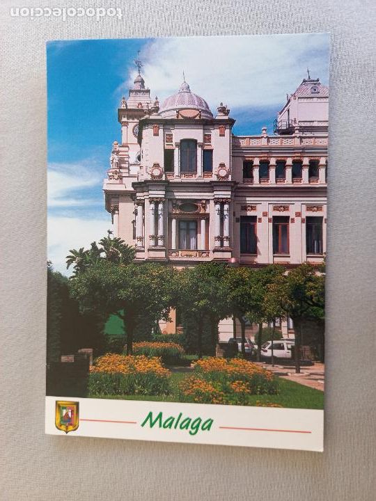 Postales: POSTAL N&ordm; 30 AYUNTAMIENTO. 2003. MALAGA. COSTA SOL. EDICIONES DOMINGUEZ FISA ESCUDO ORO. S/C