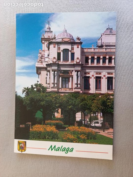 Postales: POSTAL N&ordm; 30 AYUNTAMIENTO. 2003. MALAGA. COSTA SOL. EDICIONES DOMINGUEZ FISA ESCUDO ORO. S/C