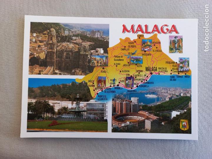 Postales: DIVERSOS ASPECTOS DE MALAGA, A&Ntilde;O 2005 N&ordm; 107 EDICIONES DOMINGUEZ FISA ESCUDO ORO. S/C