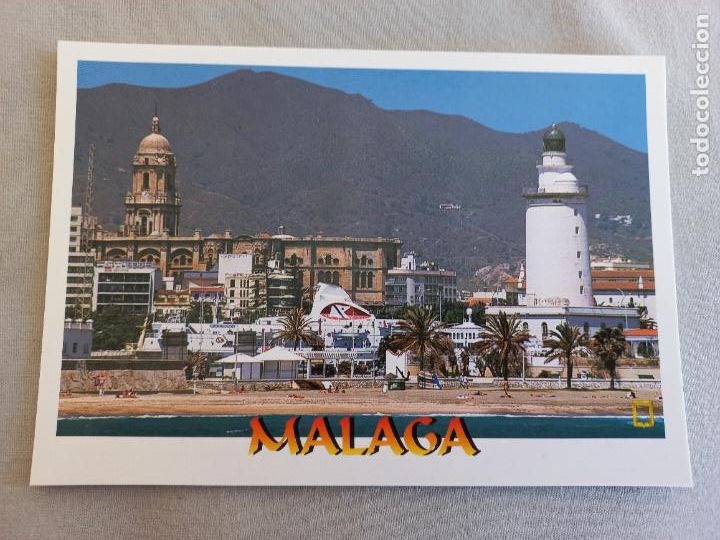 Postales: LA FAROLA.. PLAYA. MALAGA. COSTA DEL SOL N&ordm; 64. EDICIONES DOMINGUEZ FISA ESCUDO ORO. S/C