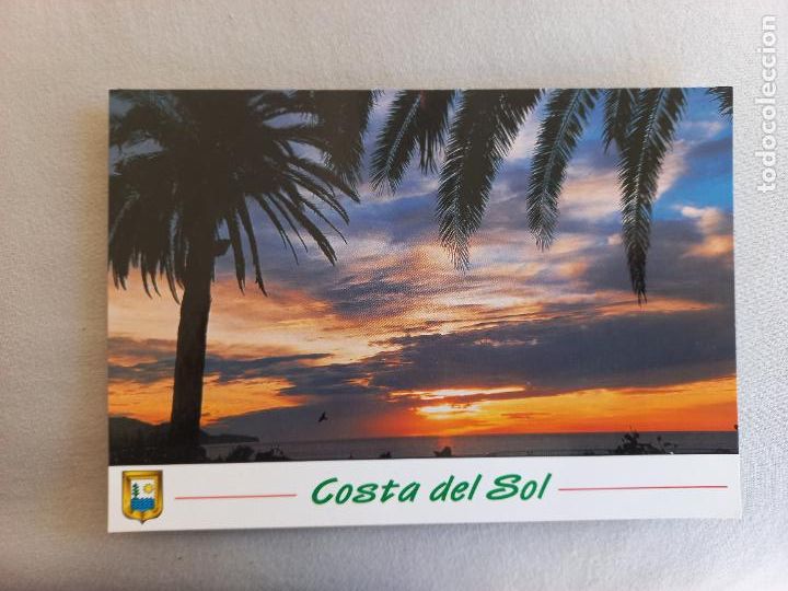 Postales: PUESTA DE SOL, COSTA DEL SOL . 2003. MALAGA N&ordm; 48. EDICIONES DOMINGUEZ FISA ESCUDO ORO. S/C