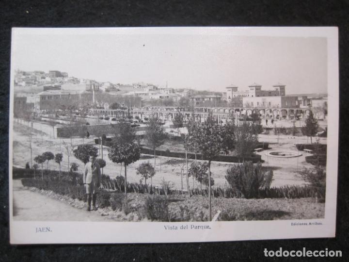 Postales: JAEN-VISTA DEL PARQUE-FOTOGRAFICA ED ARRIBAS-POSTAL ANTIGUA-(91.996)