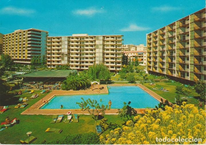 Postales: (1890) BENALMADENA - COSTA . APARTAMENTOS BONANZA ... 1 AGUJERO DE CHINCHETA