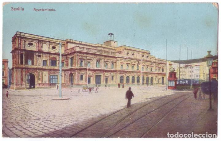 Postais: Sevilla: Ayuntamiento. Knackstedt & N&auml;ther. No circulada (A&ntilde;os 10)