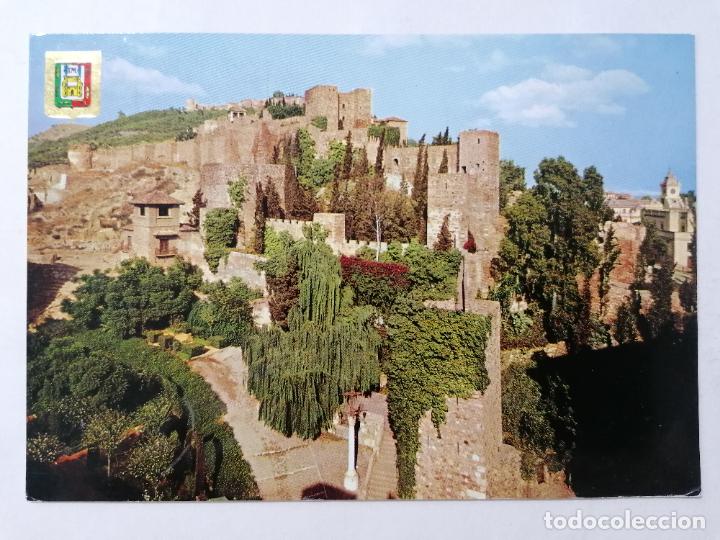 Postales: POSTAL MALAGA, ALCAZABA Y CASTILLO DE GIBRALFARO