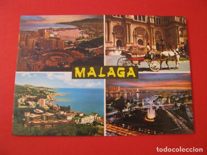 Postales: POSTAL DE MALAGA. DIVERSAS VISTAS. BAENA.