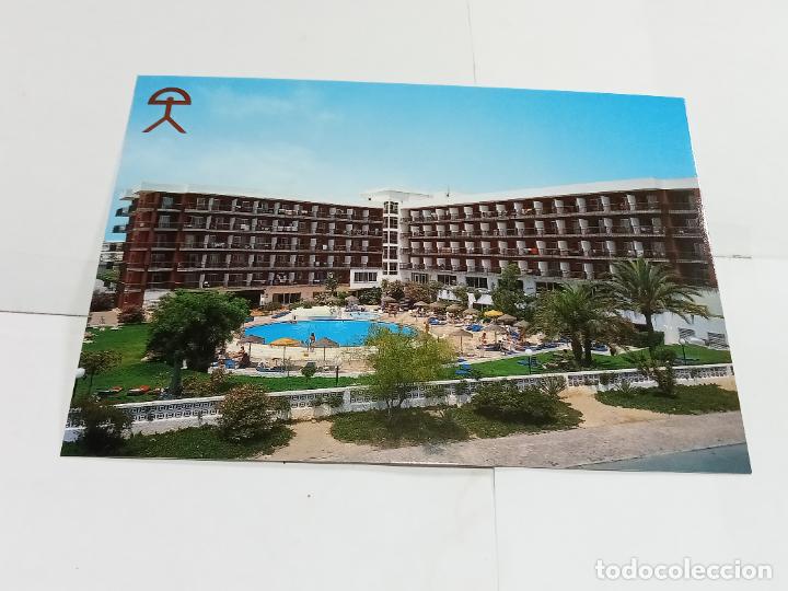 Postais: TARJETA POSTAL. ROQUETAS DE MAR, ALMER&Iacute;A. HOTEL ALIS. 55. ED ARRIBAS