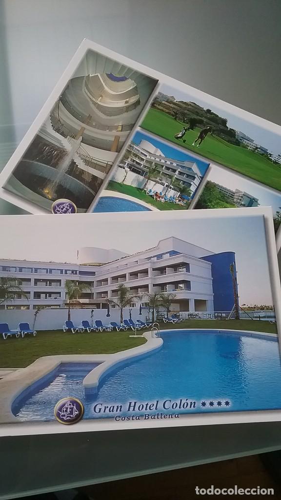 Postales: 2 Postales . Gran hotel Col&oacute;n. Cadiz (642-4)