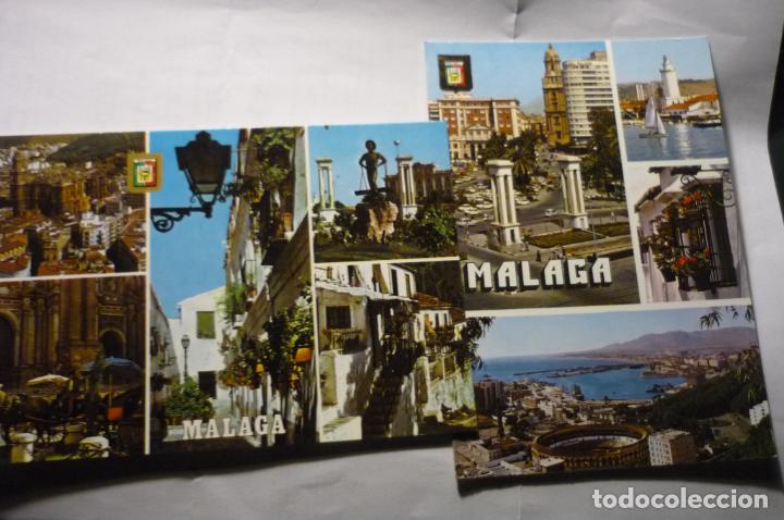 Postales: lote postales malaga - Foto 1