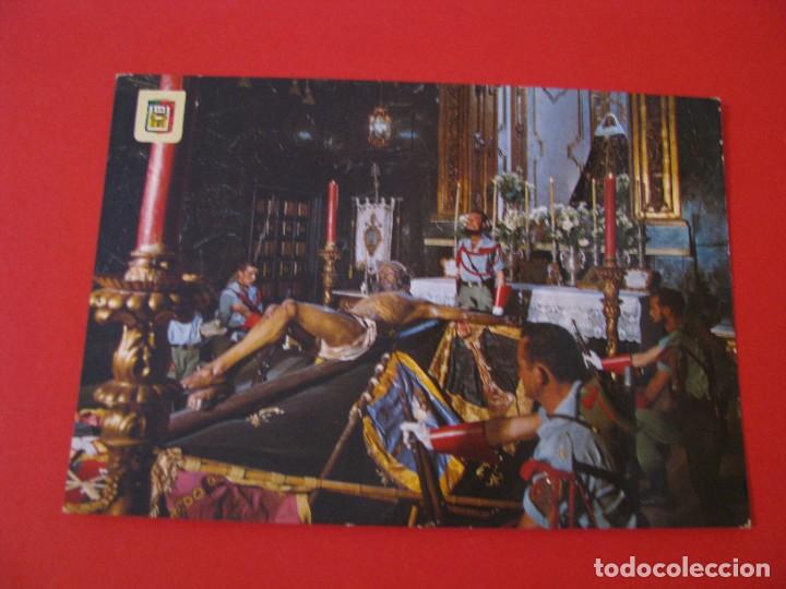 Postales: POSTAL DE MALAGA. SEMANA SANTA. SANT&Iacute;SIMO CRISTO DE LA BUENA MUERTE. DOMINGUEZ. N&ordm; 11.
