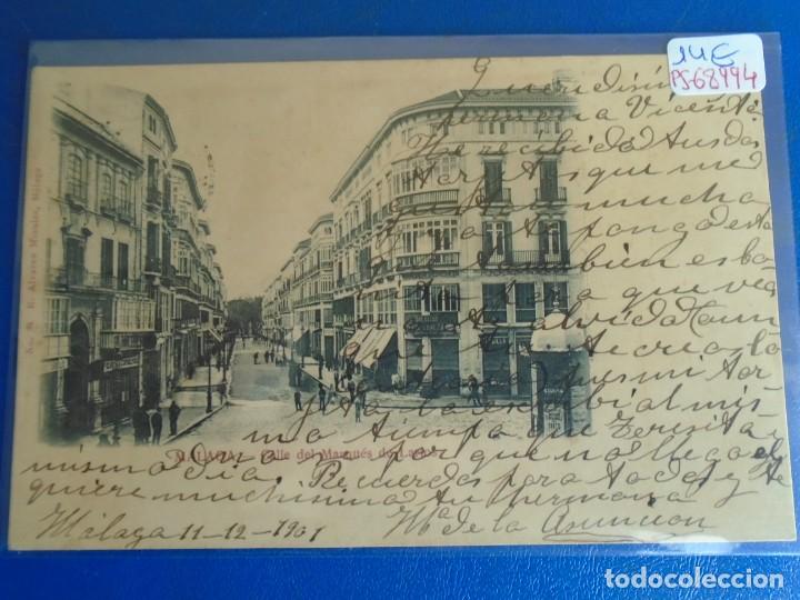 Postales: (PS-68994)POSTAL DE MALAGA-CALLE DEL MARQUES DE LARIOS.ALVAREZ MORALES
