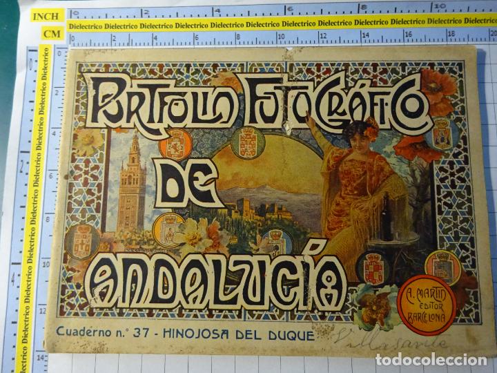 Cartoline: PORTFOLIO FOTOGR&Aacute;FICO DE ANDALUC&Iacute;A. CUADERNO 37 HINOJOSA DEL DUQUE. 1910 - 1920. 14 L&Aacute;MINAS. 70GR