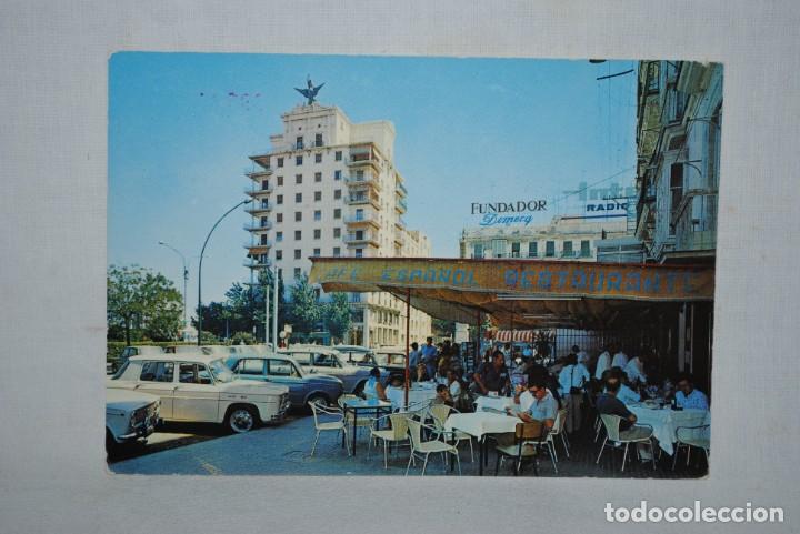 Postales: CADIZ , AVENIDA RAMON DE CARRANZA , PARTICIPACION DE LOTERIA .
