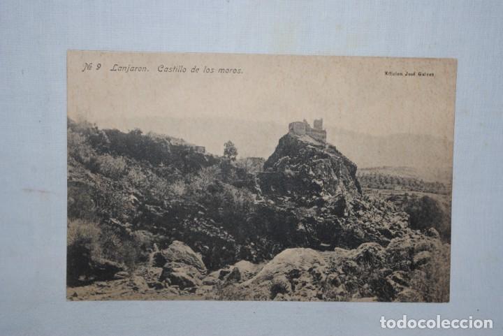 Postales: GRANADA , LANJARON , CASTILLO DE LOS MOROS. - Foto 1