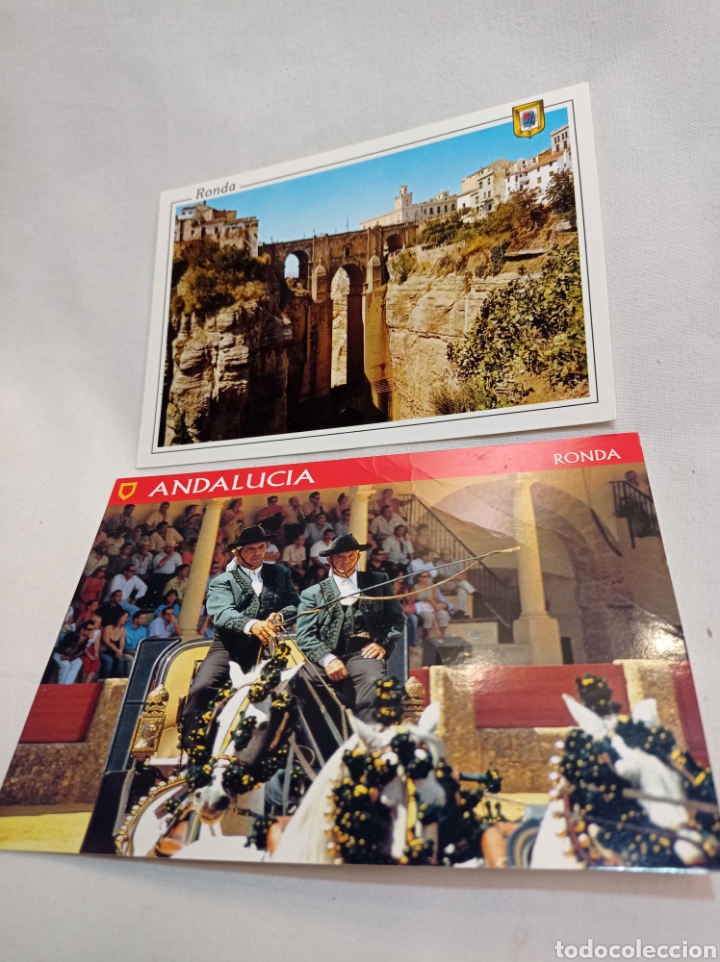 Postales: DOS POSTALES RONDA ANDALUC&Iacute;A EDICIONES FISA