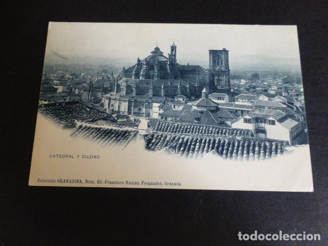 Postales: GRANADA CATEDRAL Y CIUDAD - Foto 1