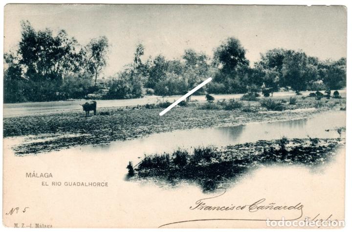 Postcards: PRECIOSA POSTAL - MALAGA - EL RIO GUADALHORCE - M.Z. - I. MALAGA - N&ordm;. 5