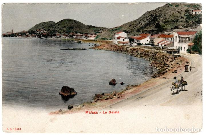 Postales: PRECIOSA POSTAL - MALAGA - LA GALETA - P. S. 10601