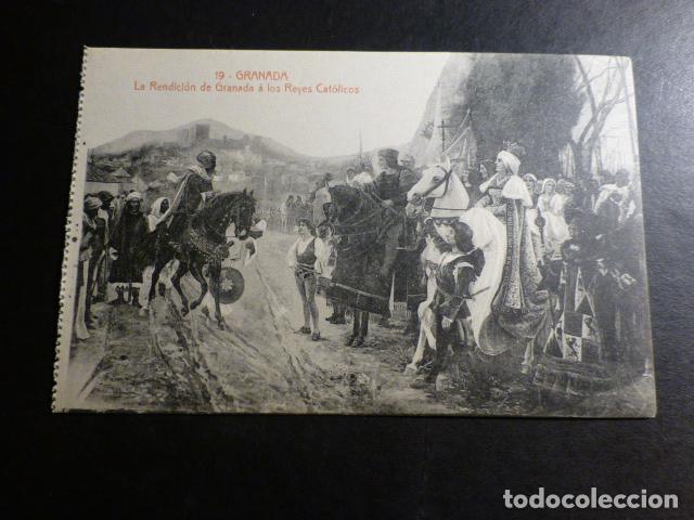 Postales: GRANADA LA RENDICION A LOS REYES CATOLICOS - Foto 1