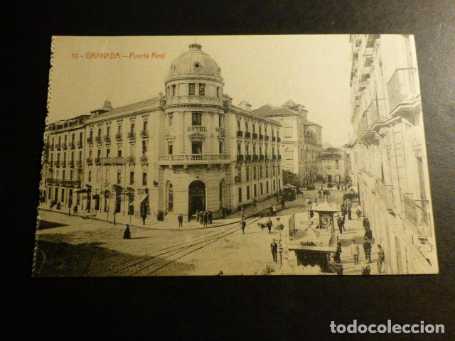Postales: GRANADA PUERTA REAL - Foto 1