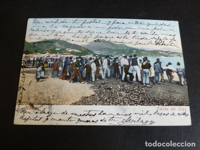 Postais: MALAGA SALIDA DEL COPO ED. PURGER SIN DIVIDIR N&ordm; 2396