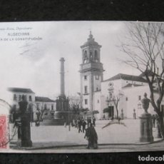 Postales: ALGECIRAS-PLAZA DE LA CONSTITUCION-ANTONIO ROCA-POSTAL ANTIGUA-(93.420). Lote 340190018