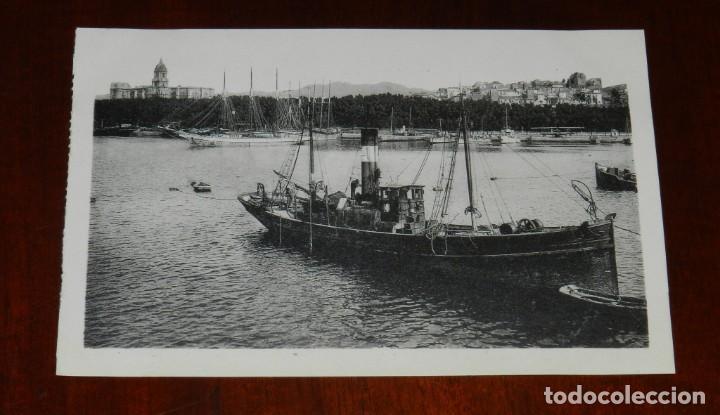 Postales: POSTAL DE MALAGA, N.23, PUERTO, ED. L. ROISIN, NO CIRCULADA.