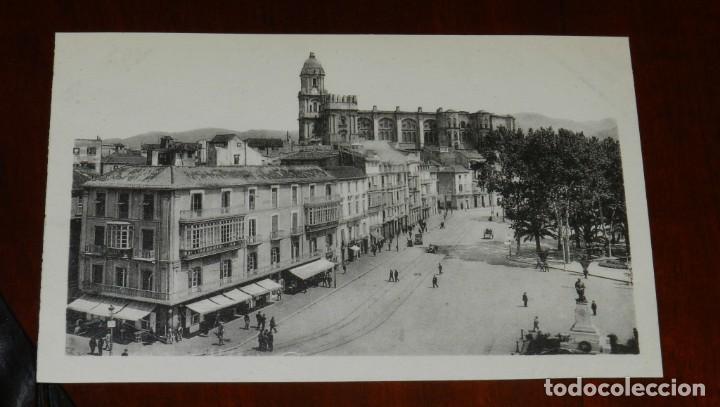 Postales: POSTAL DE MALAGA, N.24, ACERA DE LA MARINA, ED. L. ROISIN, NO CIRCULADA.