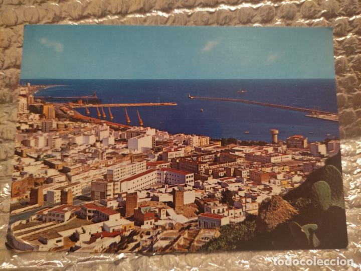 Postales: ALMERIA VISTA PARCIAL Y PUERTO ED ARRIBAS 115 SOBADA