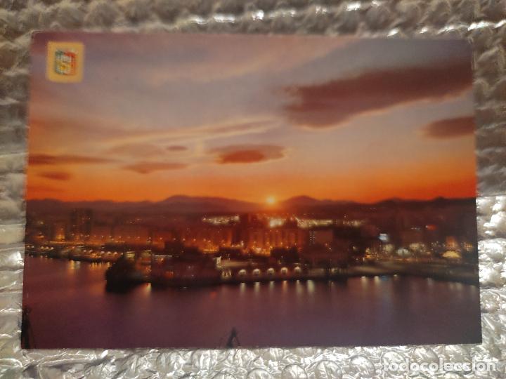 Postales: MALAGA CUESTA SOL PUERTO ED ESCUDO ORO 26 SC