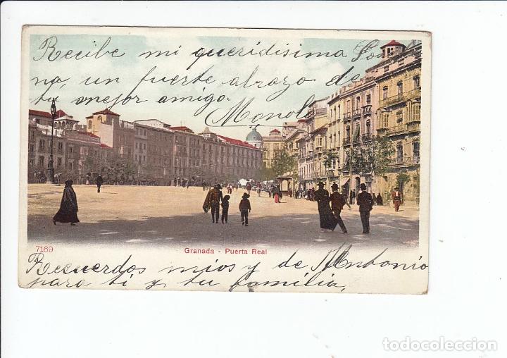 Postales: GRANADA.- PUERTA REAL