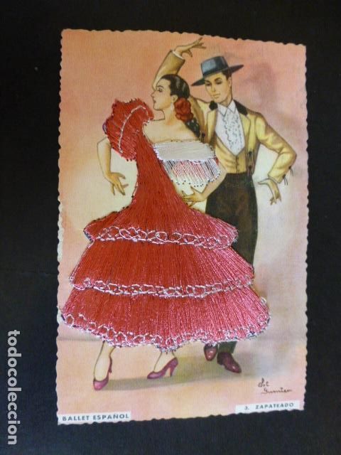 Postais: ANDALUCIA ZAPATEADO POSTAL BORDADA