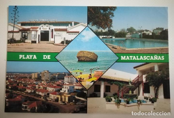 Postales: MATALASCA&Ntilde;AS (HUELVA). POSTAL SIN CIRCULAR - Foto 1
