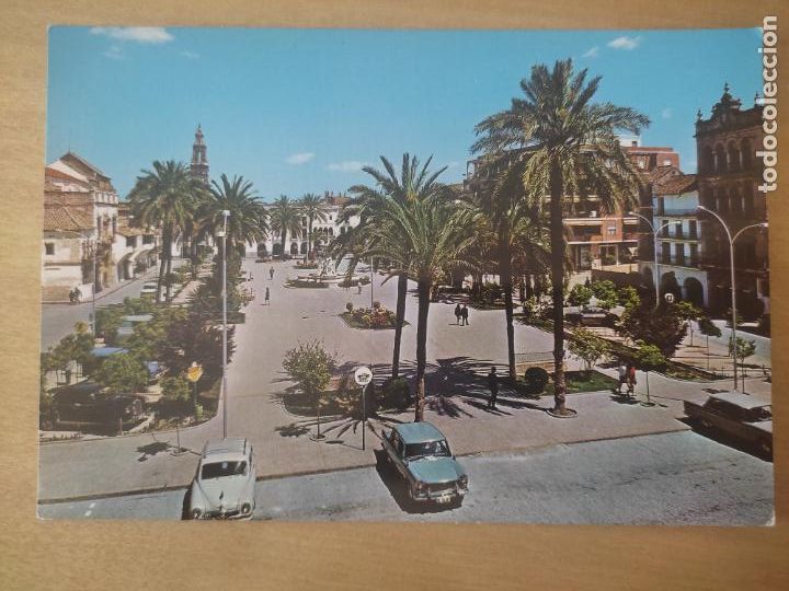 Postales: ECIJA PLAZA ESPA&Ntilde;A ED BEASCOA 6126 SC ANIMADA COCHES CLASICOS
