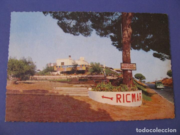 Postales: POSTAL DE CHAPAS DE MARBELLA, RESTAURANTE BAR RICMAR. 1960.