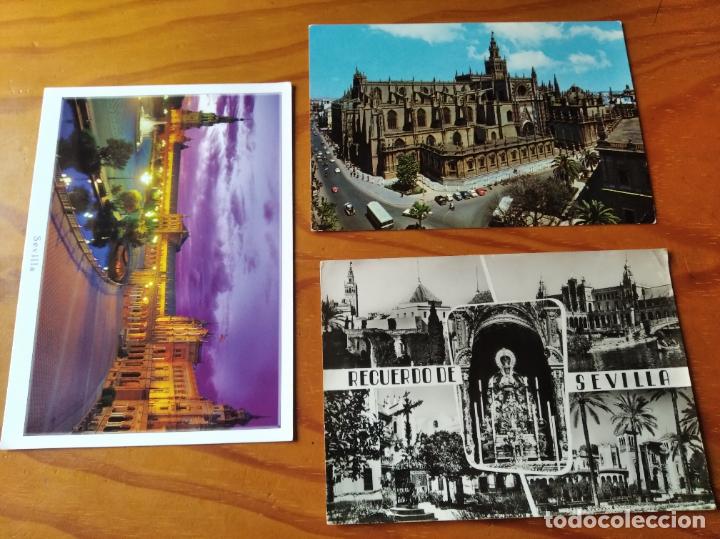 Postales: 3 POSTALES SEVILLA - Foto 1
